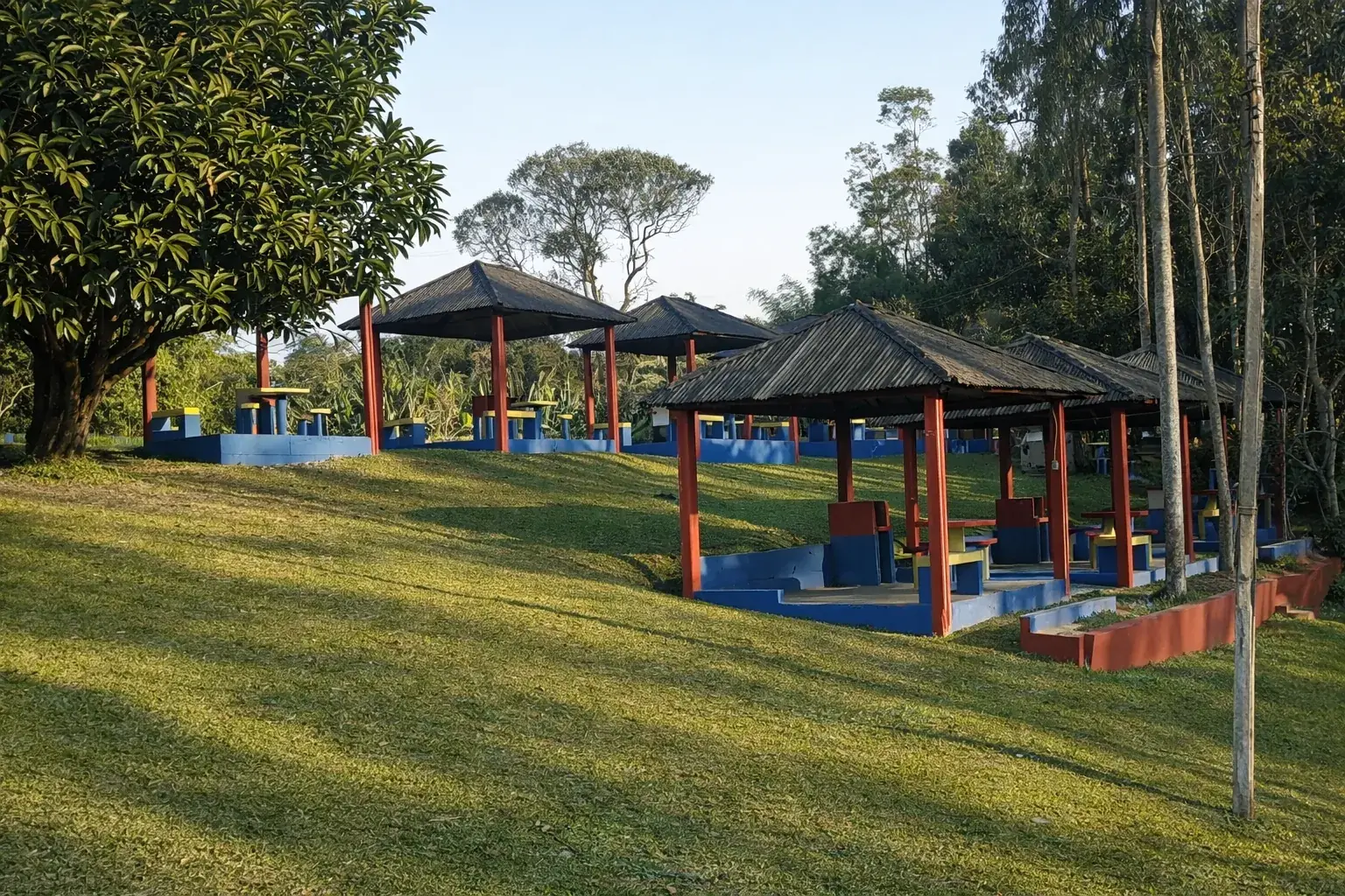 Churrasqueiras do Clube dos Bancários