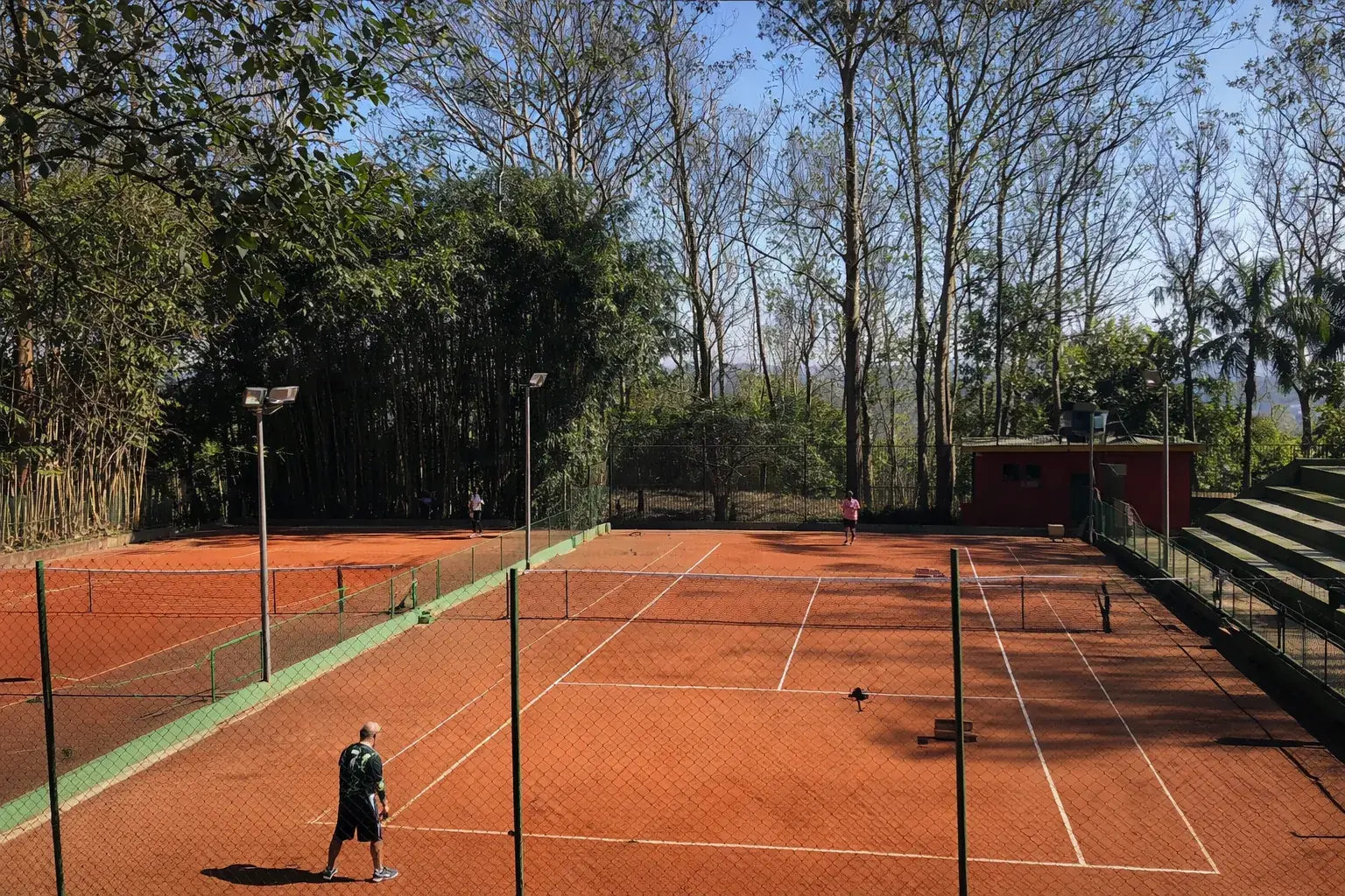 Atividades esportivas no Clube