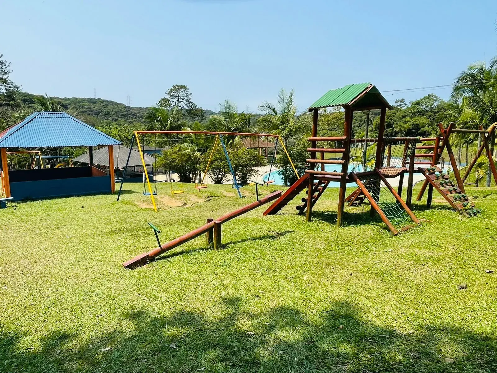 Área infantil do Clube