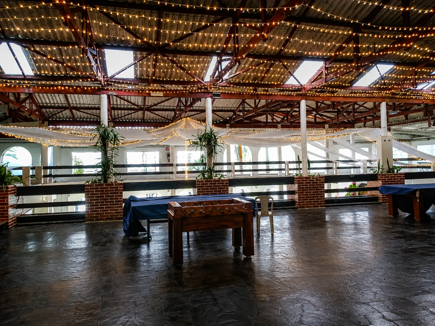 Salão de eventos e convivência do Clube