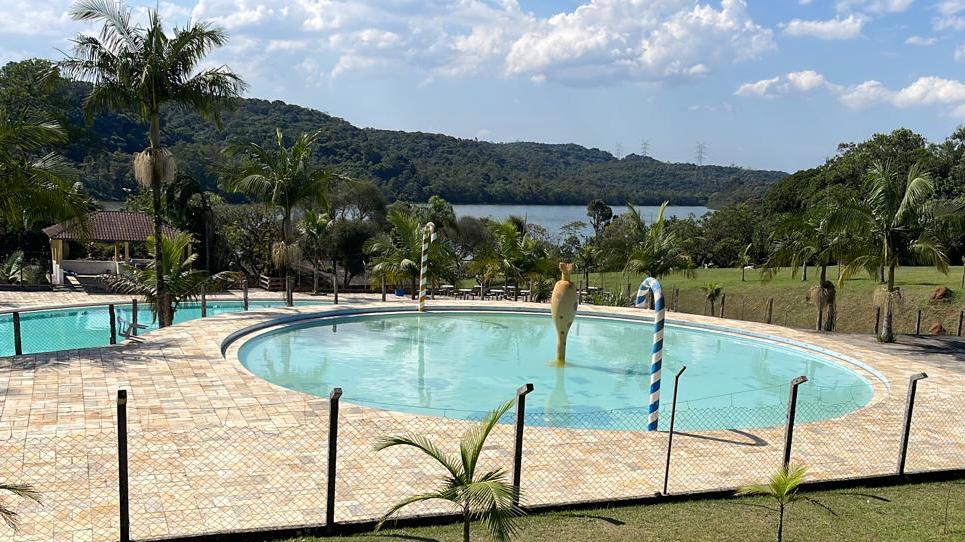 Vista geral das piscinas